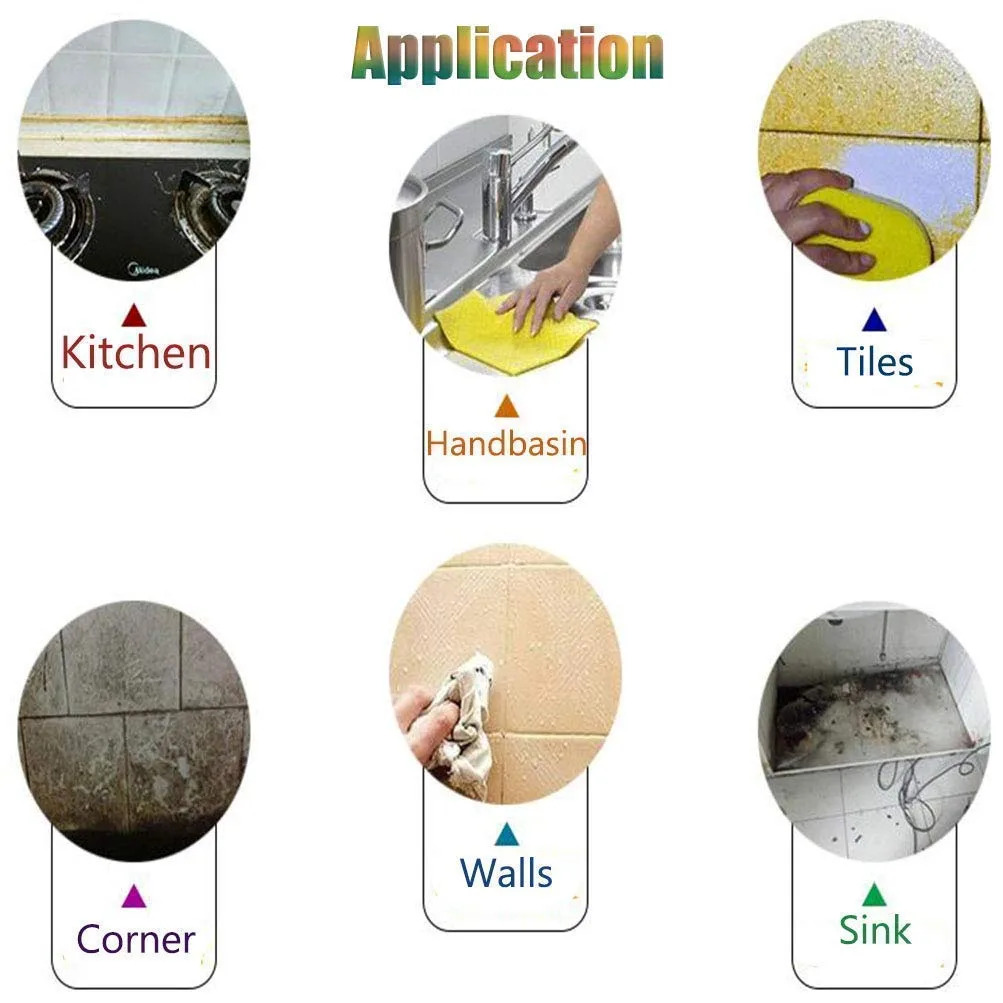 Golden 3D Kitchen Stickers Oil Proof Aluminium Foil (60*200Cm)