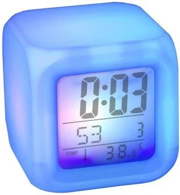 7 Color Changing Clock