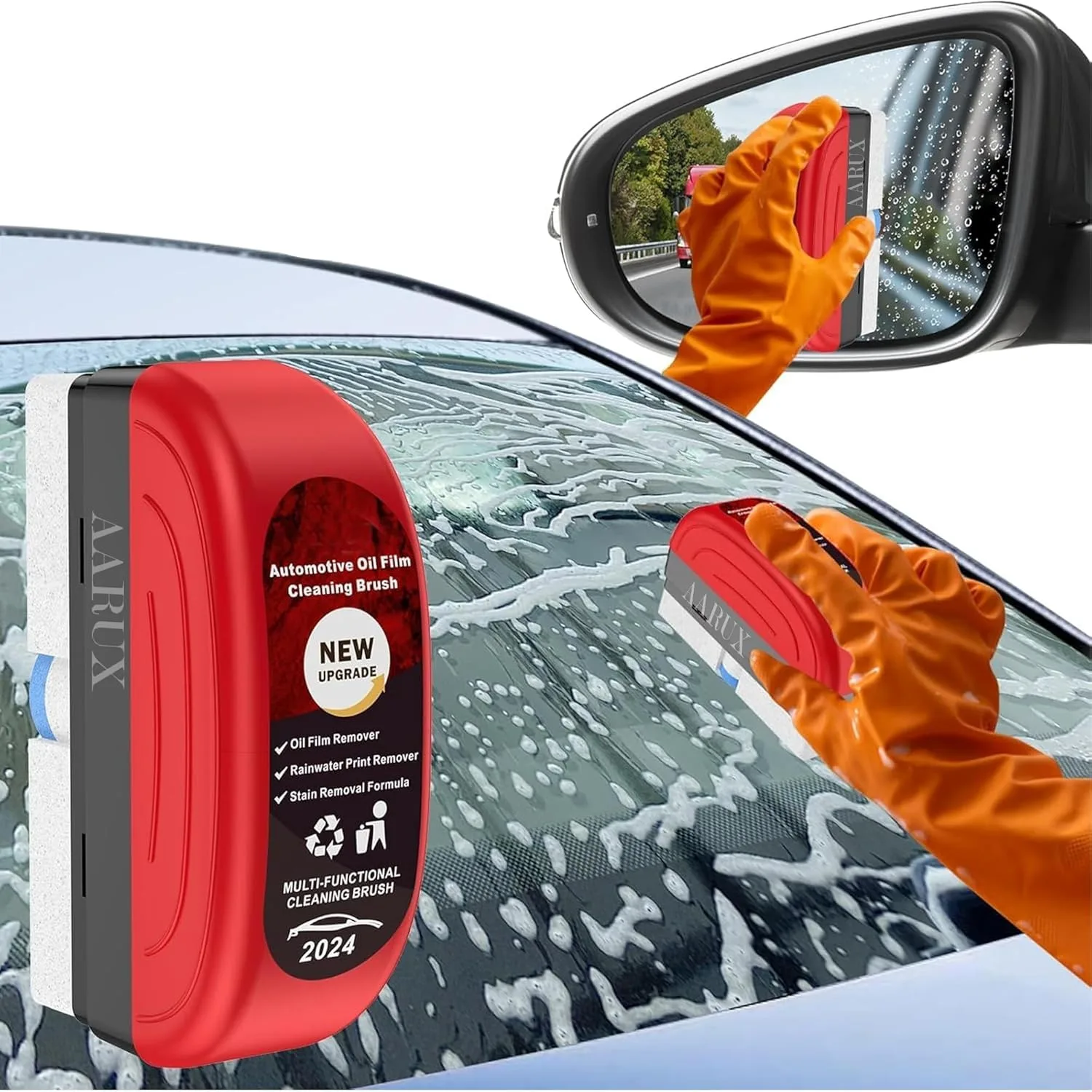 Car Glass Oil Film Remover glass cleaner