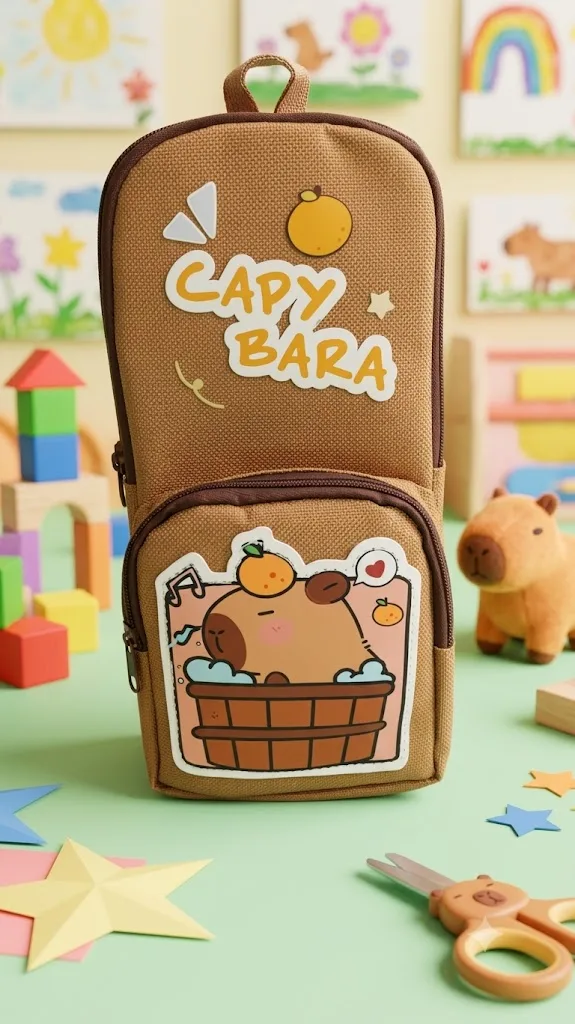 Capybara Pencil Pouch