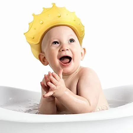 Crown Baby Shower Cap
